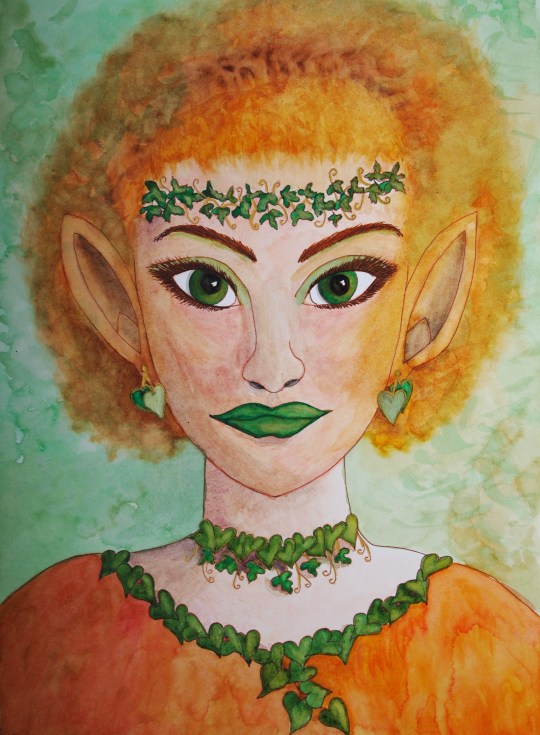 Paintings Fairy Portrait Watercolors edit