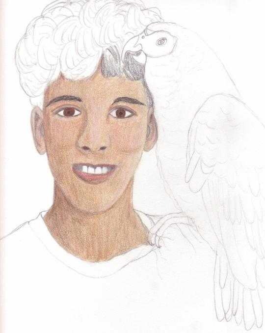 CRISIS COMPANY cover drawing Pete and Loopy 1